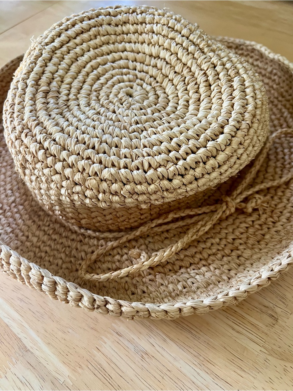 Scala Raffia Straw Resort Sun Hat in the Siena Style